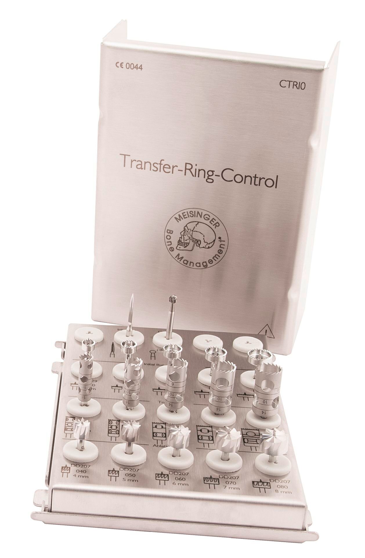 produkt transfer ring control i horizontale und vertikale knochenring transplantation ctri0