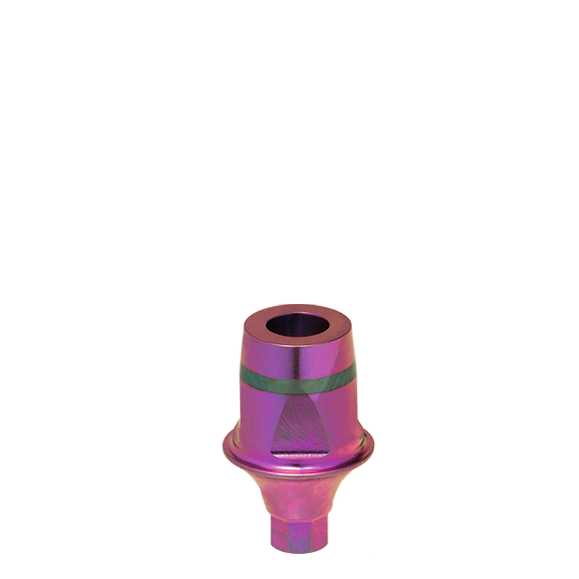 Abutment konisch Bone Level BL RC inkl. Basisschraube, 0°, Ø 6.5mm, GH 2mm, H 6mm, 22110